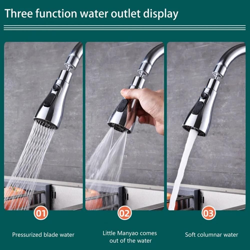 3 Modes Kitchen Sink Faucet - Prime Avenue