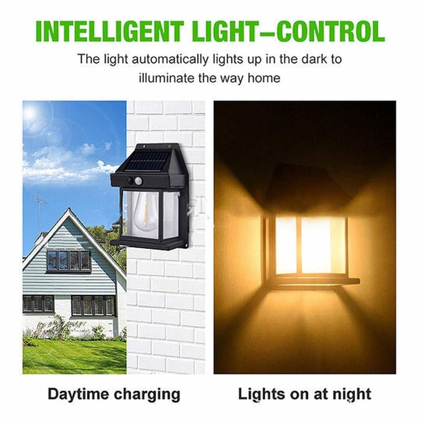 Solar Outdoor Wall Light - Prime Avenue