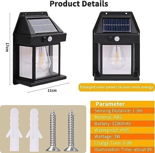 Solar Outdoor Wall Light - Prime Avenue