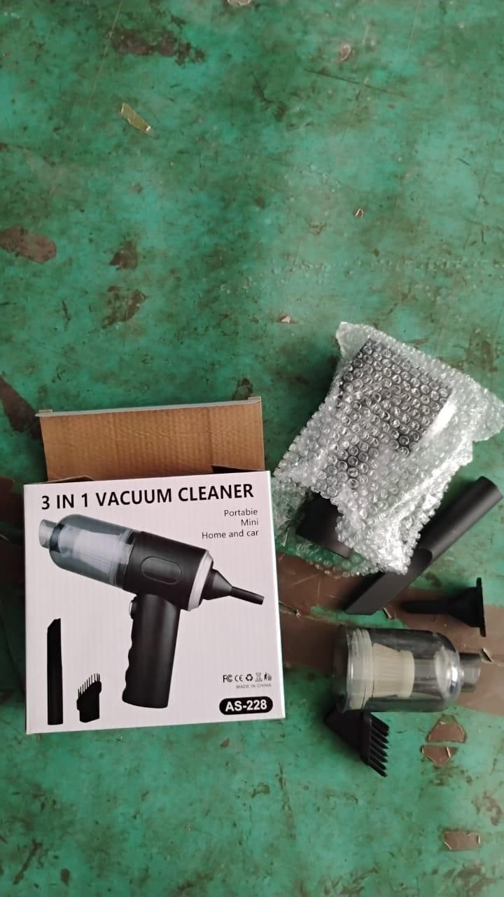 3 In 1 Rechargeable Mini Vacuum Cleaner - Prime Avenue