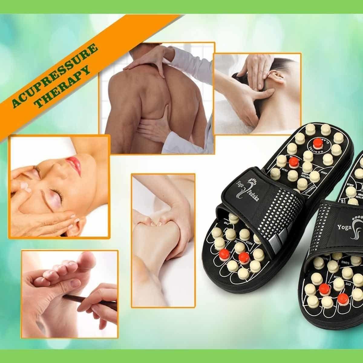 Acupressure Therapy Paduka Slippers - Prime Avenue