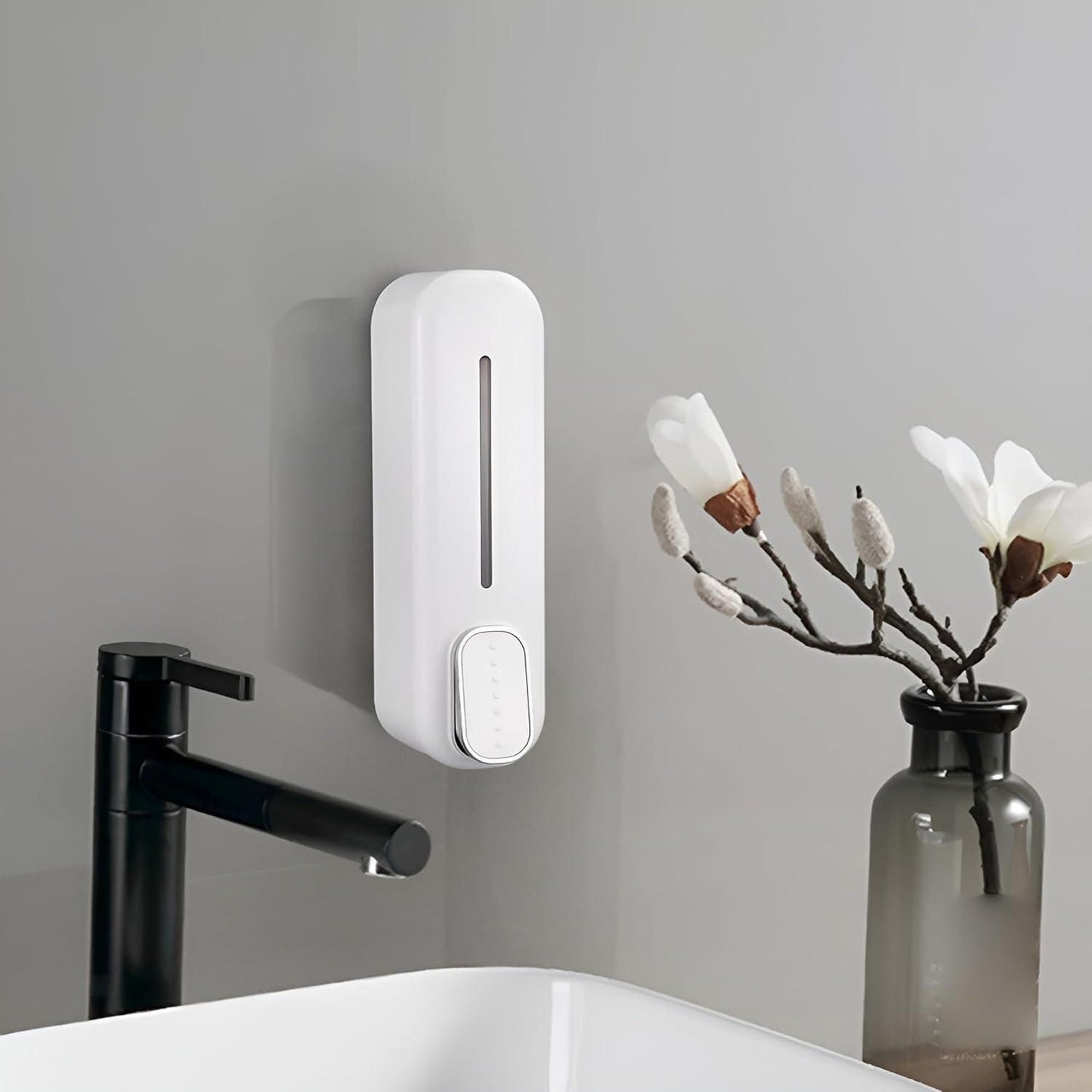 Press Wall-Mounted Dispenser Soap Manual (Pack of 2) - Prime Avenue
