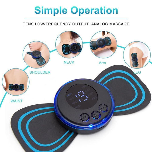Reusable EMS Bioelectric Acupoints Massager Pad - Prime Avenue