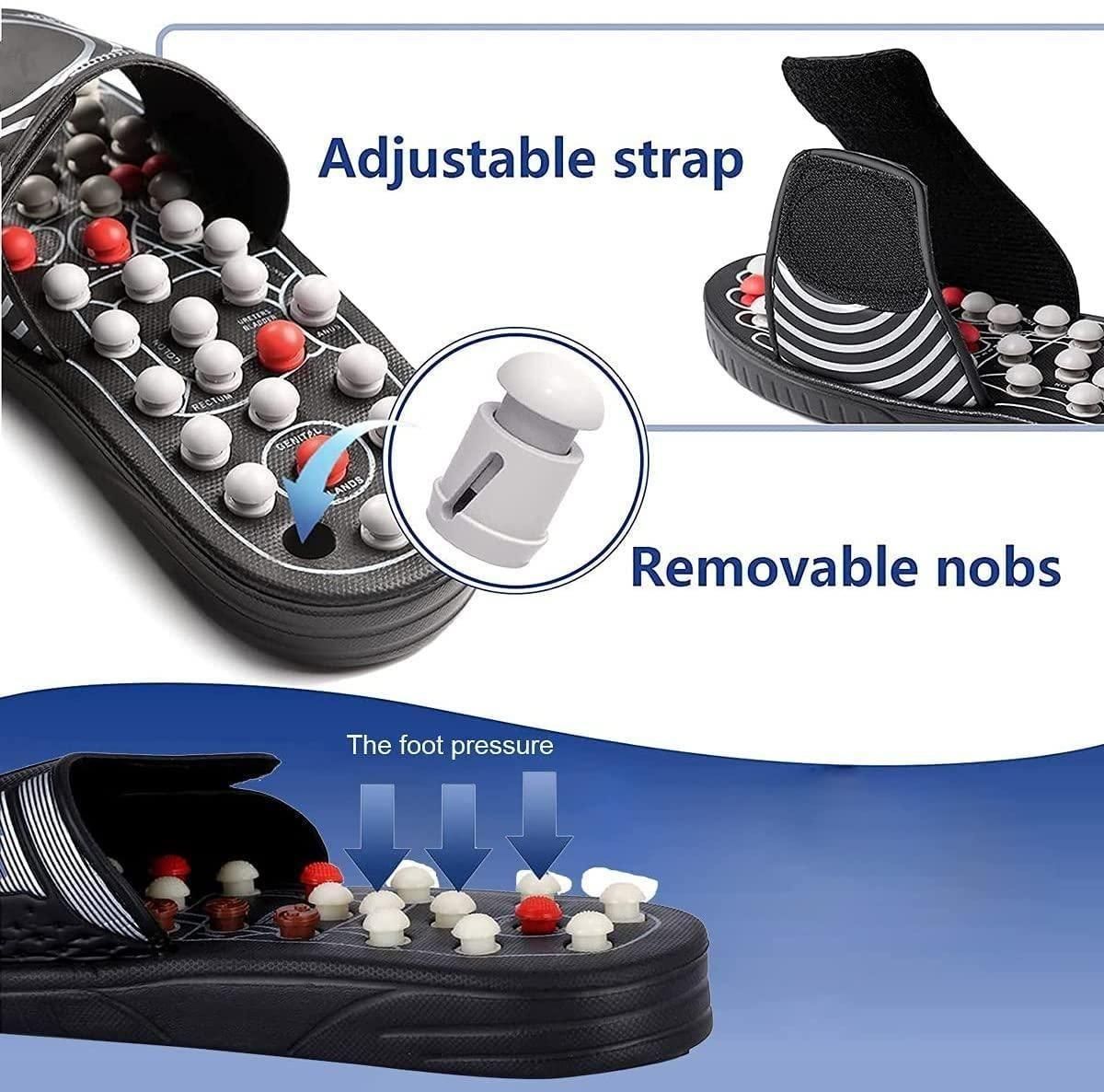 Acupressure Therapy Paduka Slippers - Prime Avenue