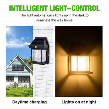 Solar Outdoor Wall Light - Prime Avenue