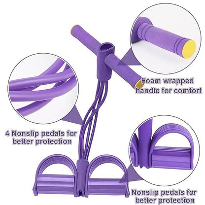 Multifunctional Yoga Pedal Puller Resistance Band - Prime Avenue