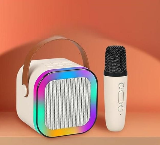 Portable Bluetooth Speaker with Wireless Microphone - Prime Avenue